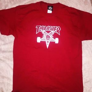 Cherry Red Thrasher Goat tee